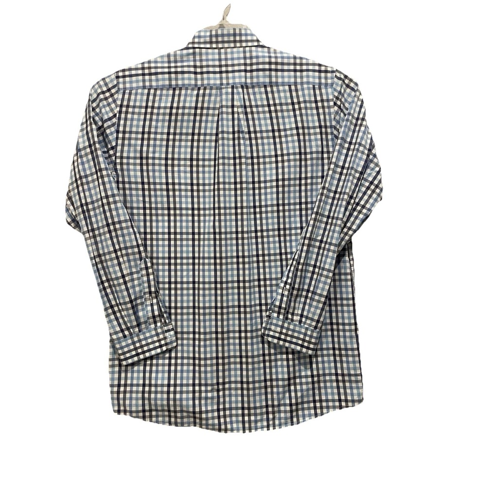 Vineyard Vines Whale XL Navy/lt Blue/ White Check Cotton Men's Shirt Button Down - Picture 5 of 5